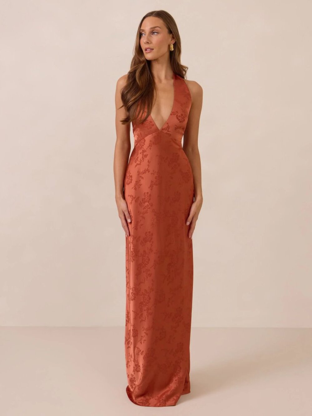 Park & Fifth Empire Dress in Clay